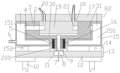 Cabinet type computer device serving as network server