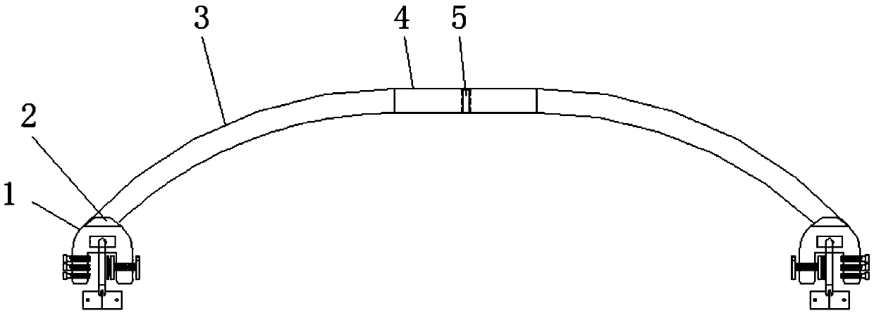 Top span beam for prefabricated building