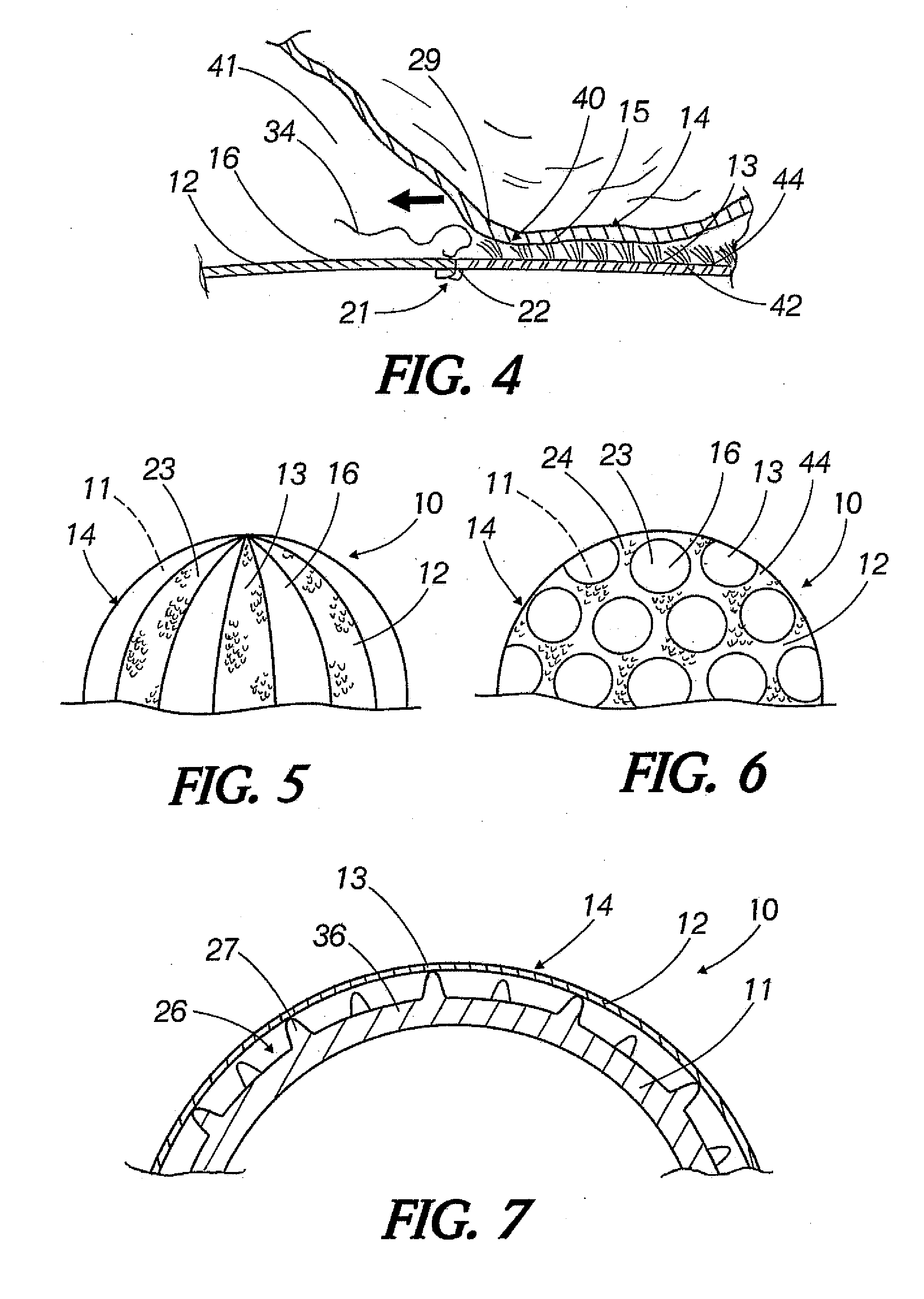 Laundering Aid for Removing Adherent Matter from Fabric Articles