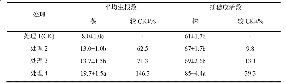 Gamma-polyglutamic acid and naphthylacetic acid combined type rooting agent and using method thereof