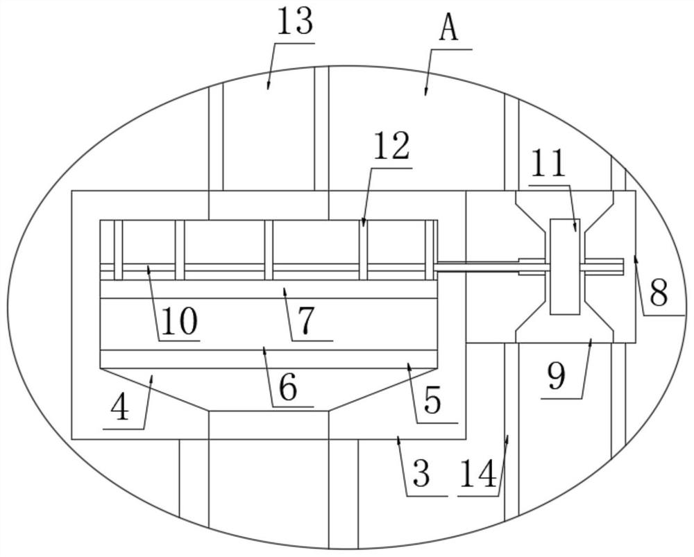 A pyrotechnic separation device for garbage incineration and its application method