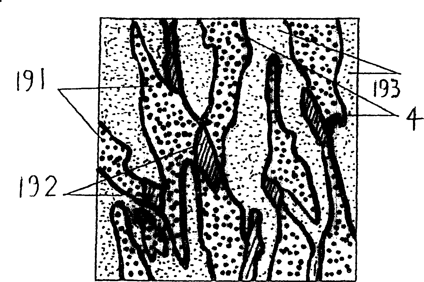 Method and device for making ceramic products with three-dimensional blank colored pattern