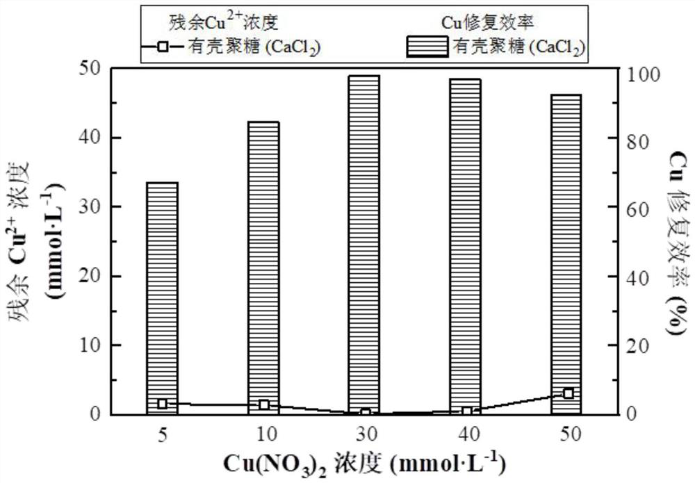 Chitosan enhanced enzyme induced carbonate precipitation curing agent and application method thereof