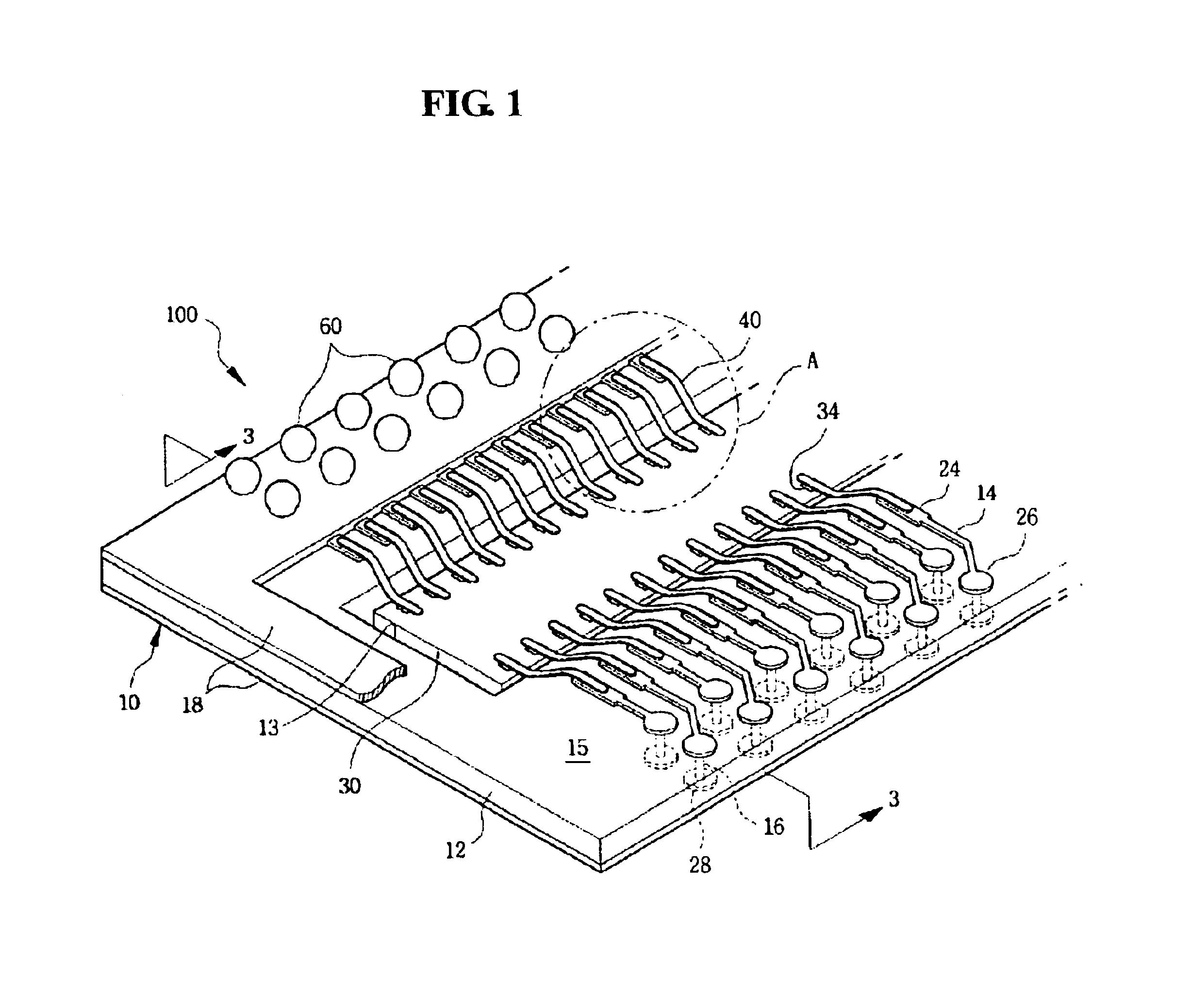 Semiconductor package and package stack made thereof