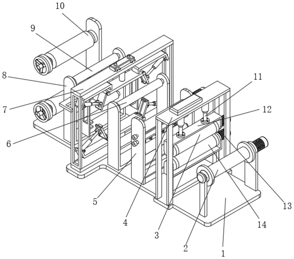 Paper compounding device for valve bag production and use method of paper compounding device