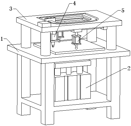 Automobile glass cutting machine