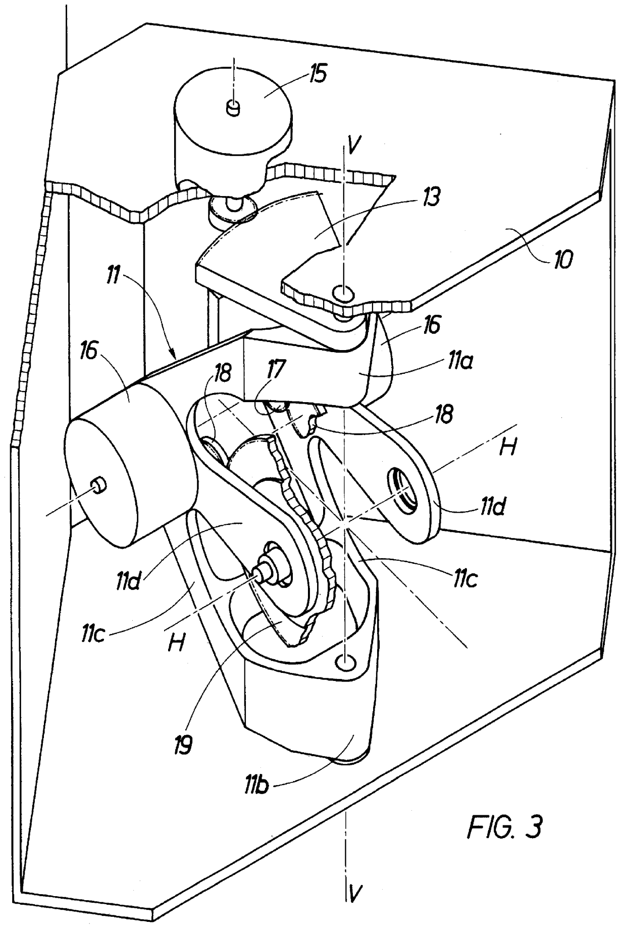 Swinging shower apparatus