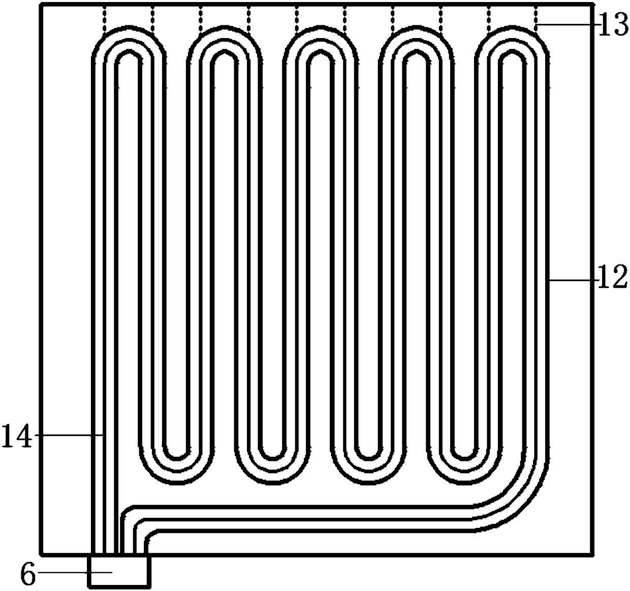 System and method for strengthening LNG air-temperature type gasification by utilizing photovoltaic power generation and heat radiation