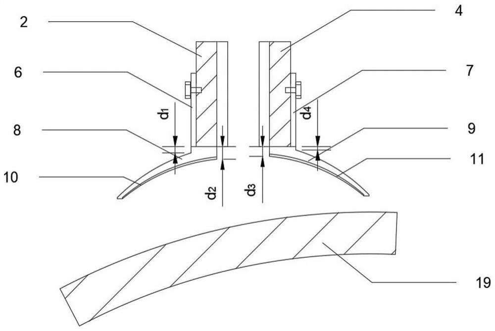 Quick plugging and dissociation device and method for liquefied natural gas small hole high-pressure leakage