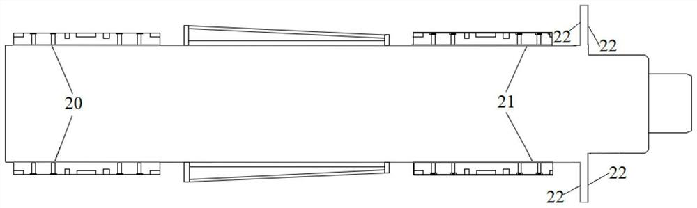 Air static pressure high-speed motorized spindle based on titanium-aluminum alloy mandrel