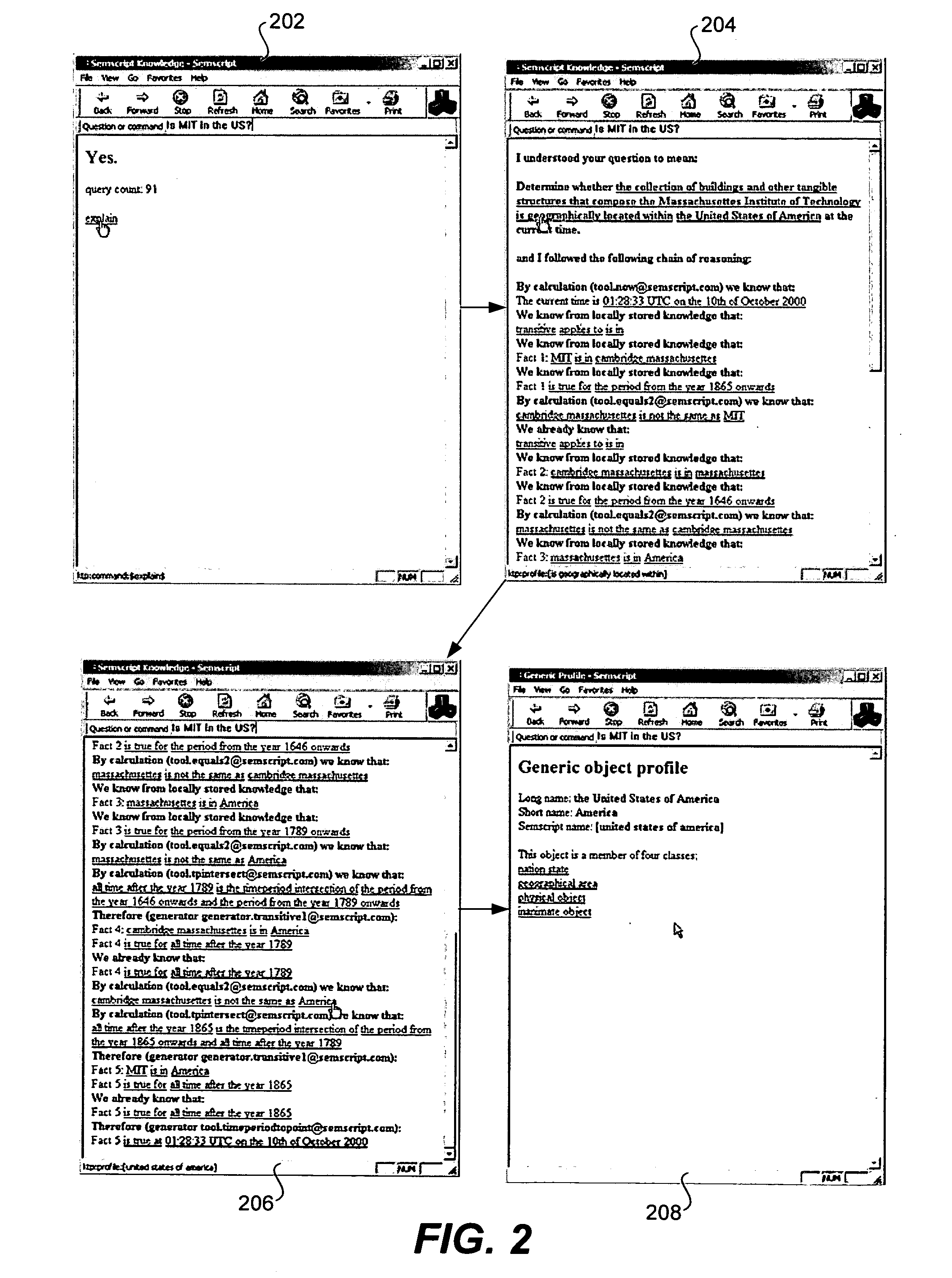 Knowledge storage and retrieval system and method