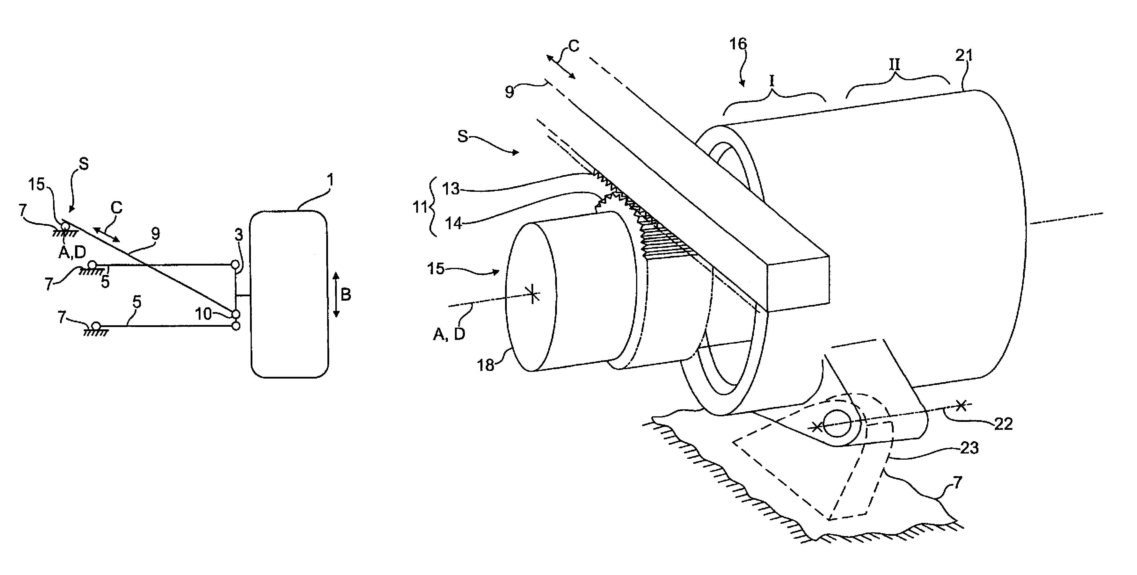 Wheel suspension for a motor vehicle