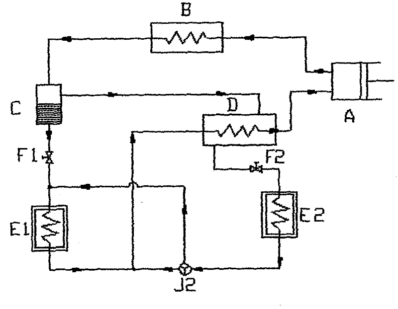 Method for preparing multi-temperature refrigerator with variable evaporation temperature