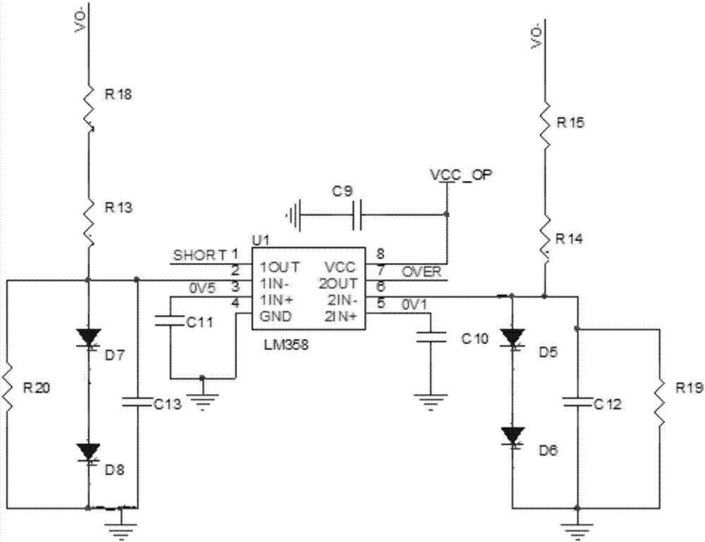 Direct current protection circuit and protection method thereof