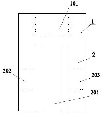 A clamping device for a metal thin plate high-temperature tensile sample and its application method