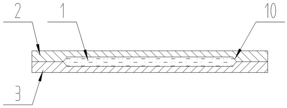 Pressure-reducing waistline of paper diapers, and manufacturing process of pressure-reducing waistline