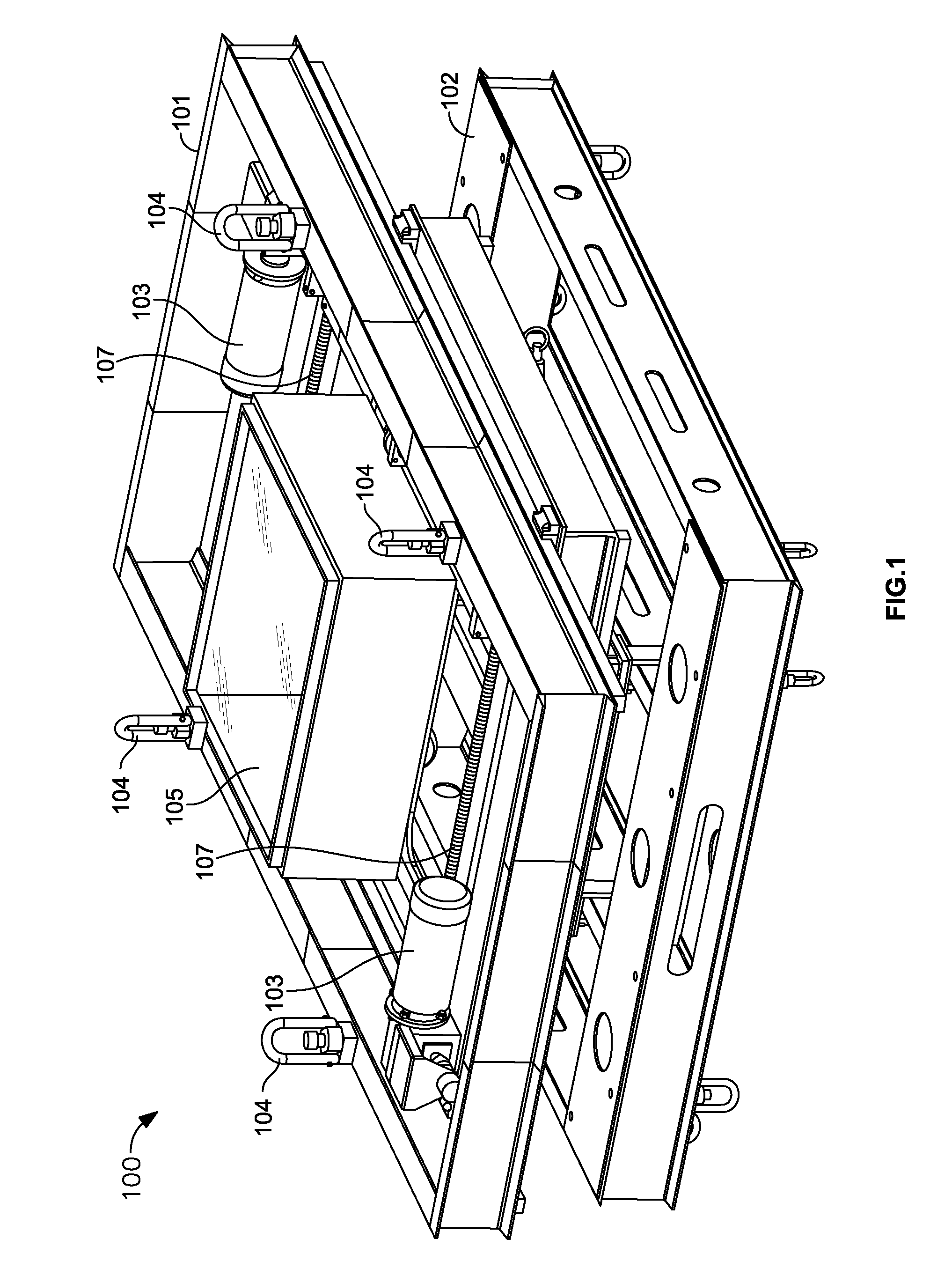 Self-adjusting load bar