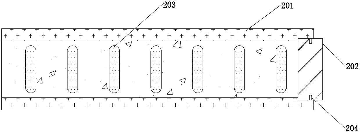 Building floor keel for interior decoration