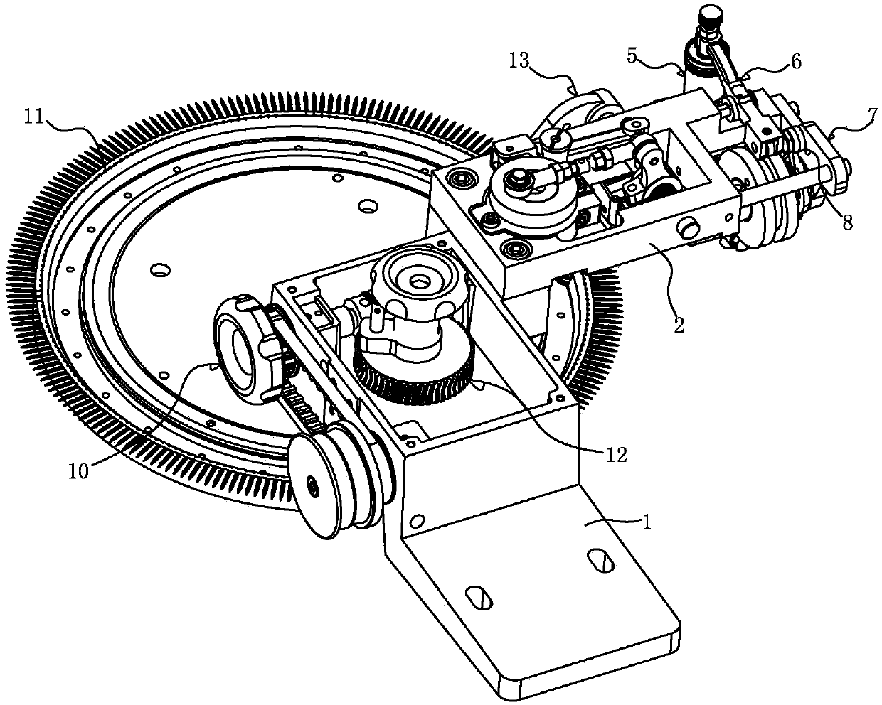 A fast single shaft seam disc machine