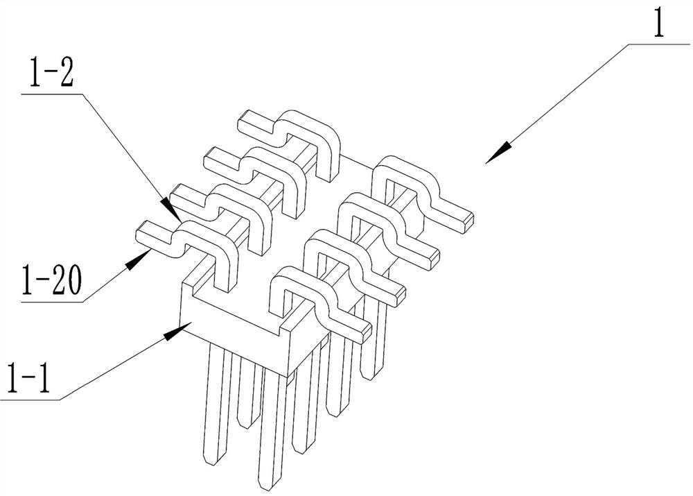 Patch double pin header and double female header for metal substrate