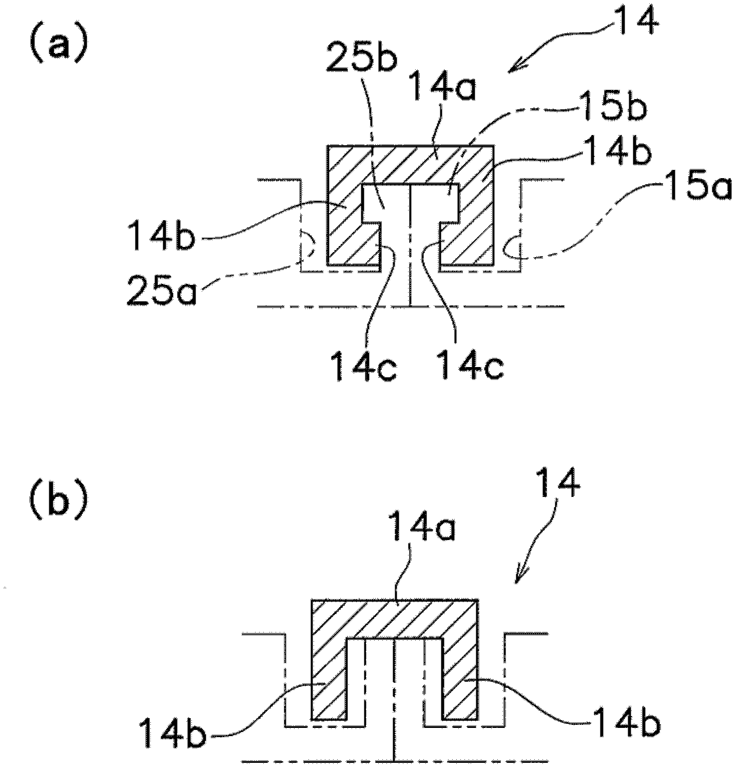 Roller wheel for track belt-type traveling vehicle