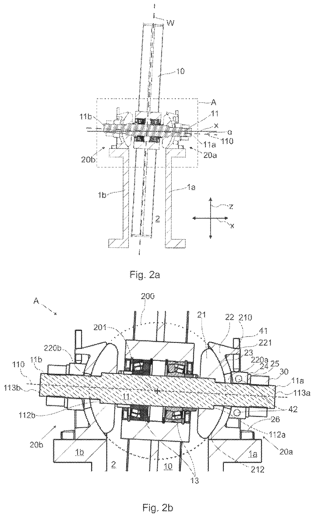 Pulley wheel rack