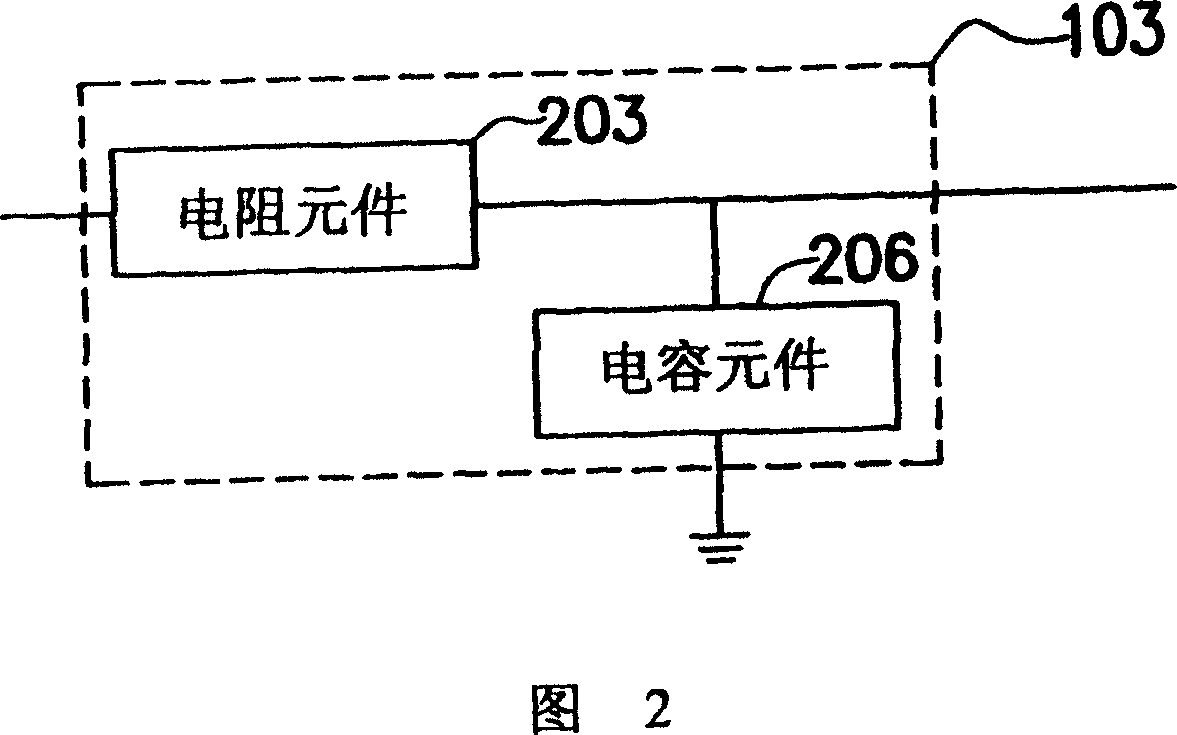 Postponing circuit with high electrical-magnetic compatibility