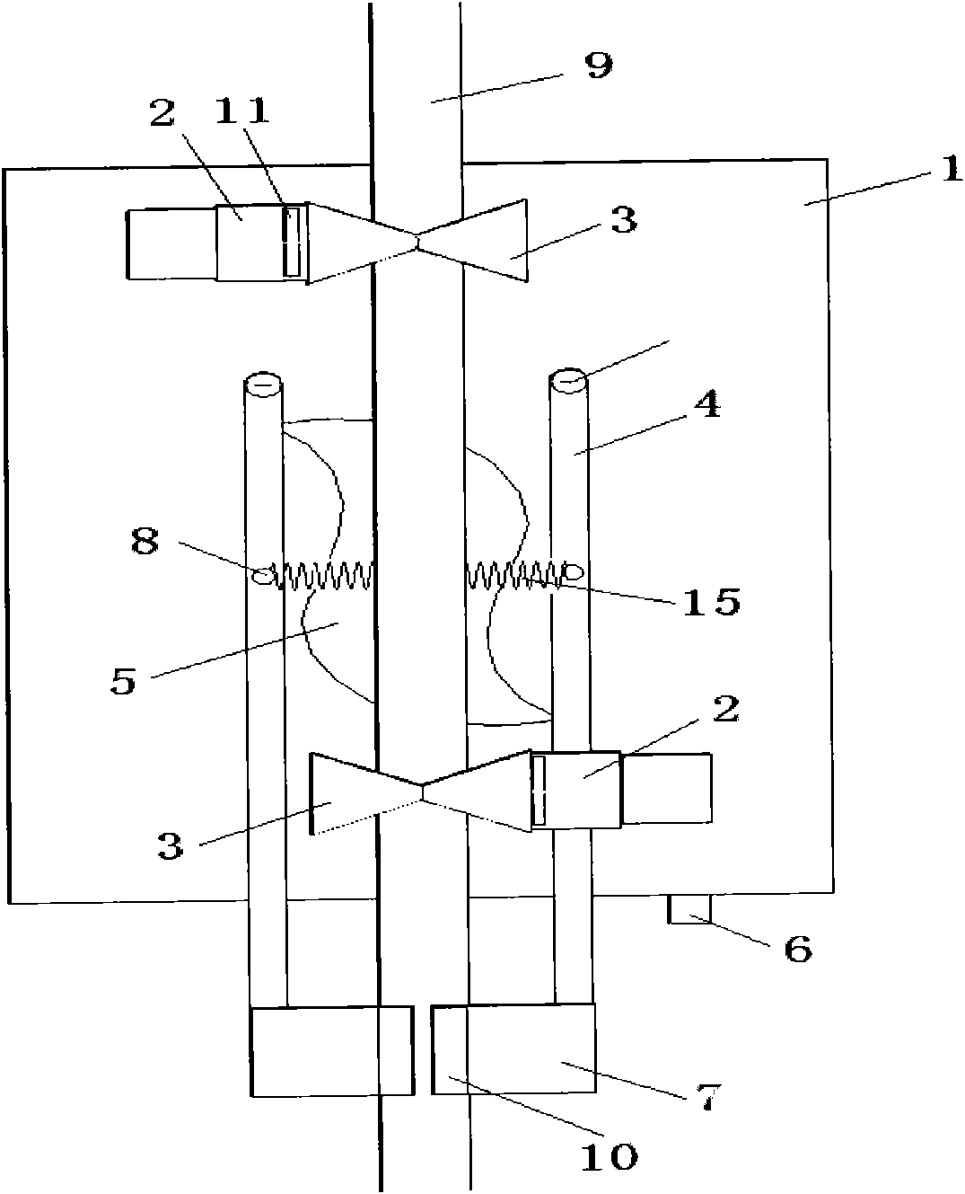 Deicing device for high-voltage power transmission cable