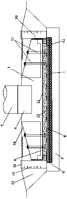 Anti-deformation rectifiable foundation applicable to wind turbine generator in goaf site, and construction method thereof