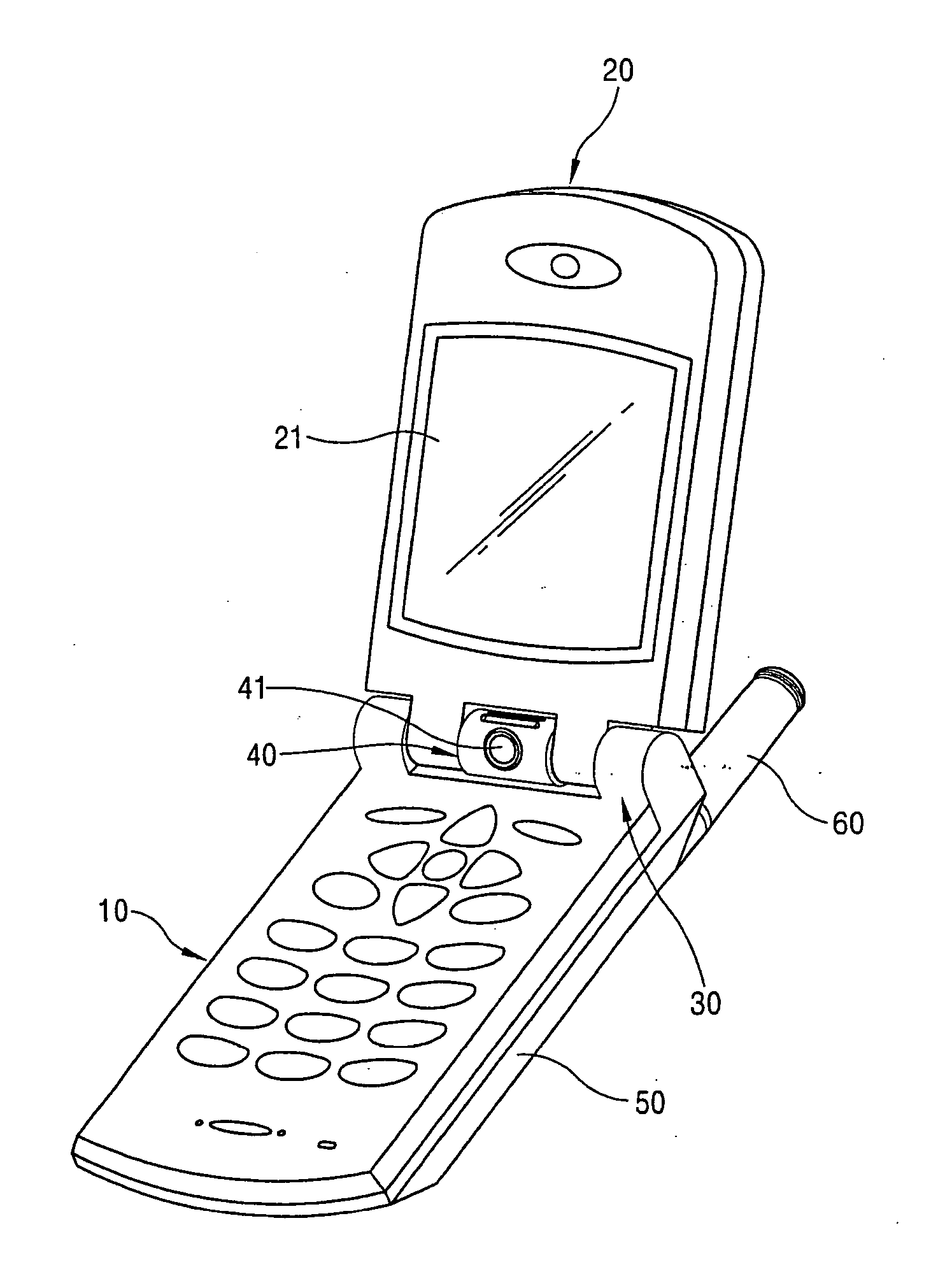 Portable terminal having digital camera function