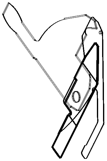 A panel type needle bed applied to a computerized flat knitting machine