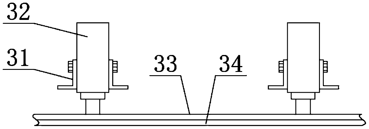 Work display device with height adjusting function for preschool education