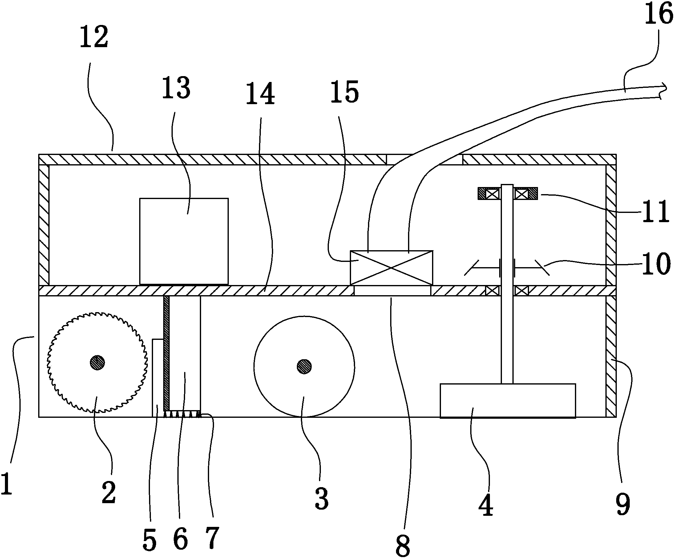 Efficient processor for handling paint face sagging