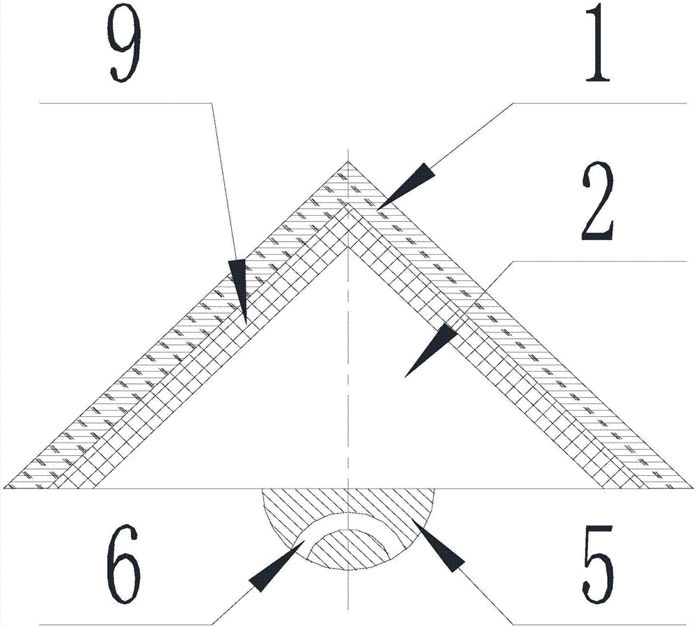 Corner protecting device for artificial board