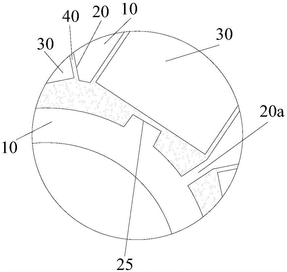 Rotor iron core and motor equipped with same