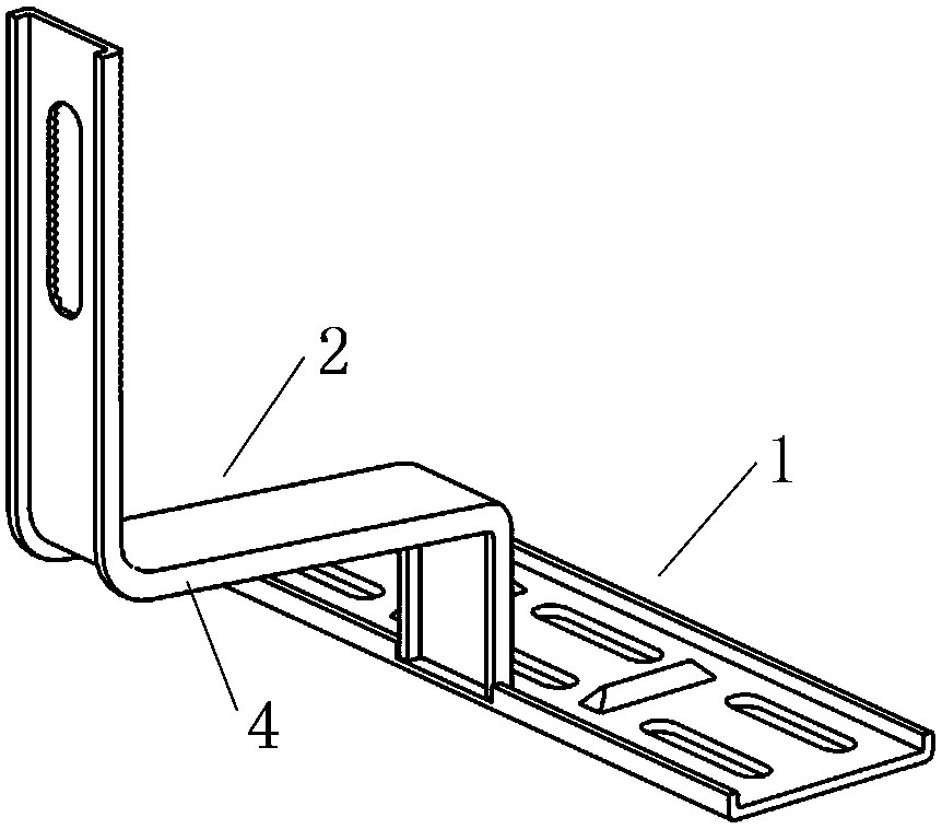 Hook for mounting solar photovoltaic module