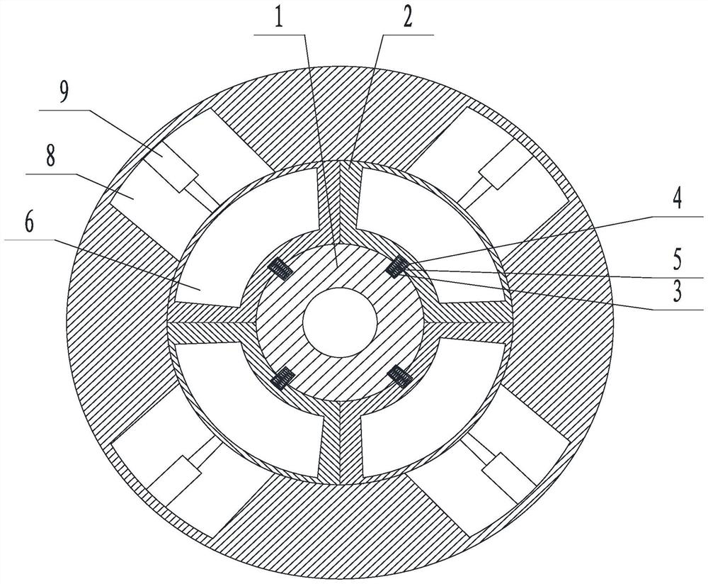 Automatic stepless variable power speed regulation motor and speed regulation method thereof