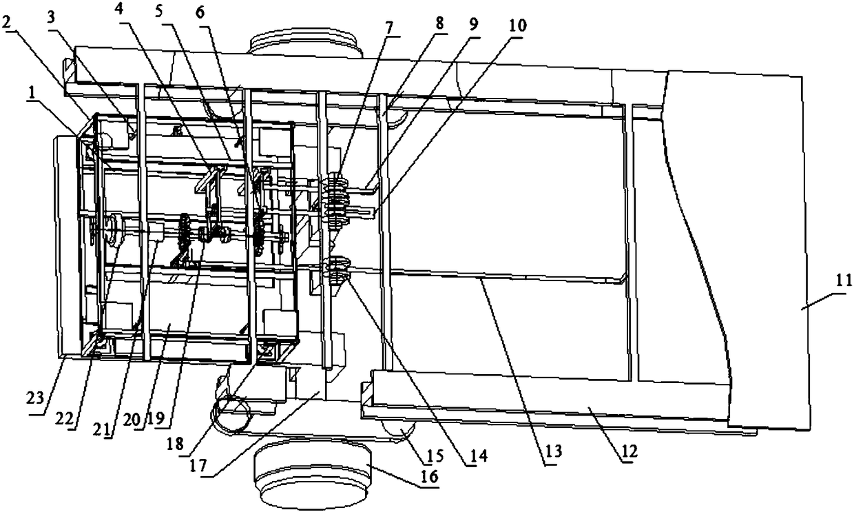 Optimization method and structure of electric vehicle resonance power generation based on leverage principle