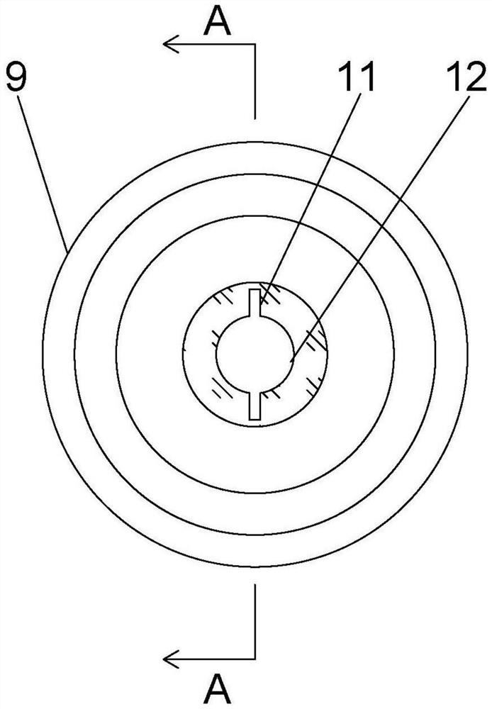 Endoscope rear end structure