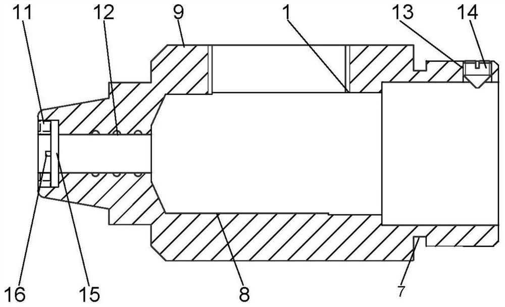 Endoscope rear end structure