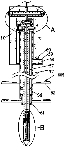 Dredging device for urban sewer