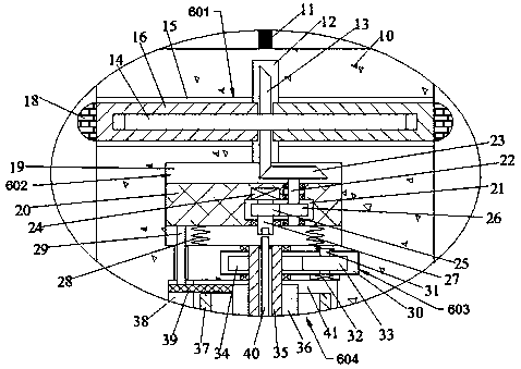 Dredging device for urban sewer