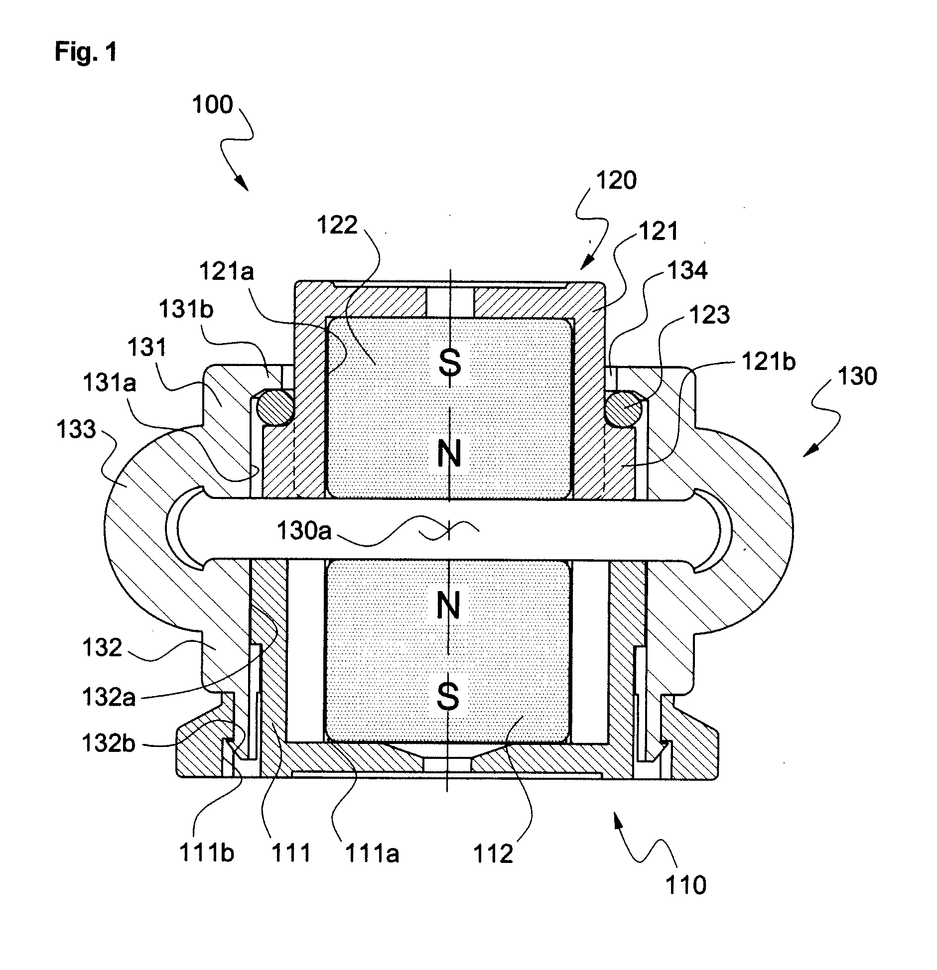 Levitation type support unit