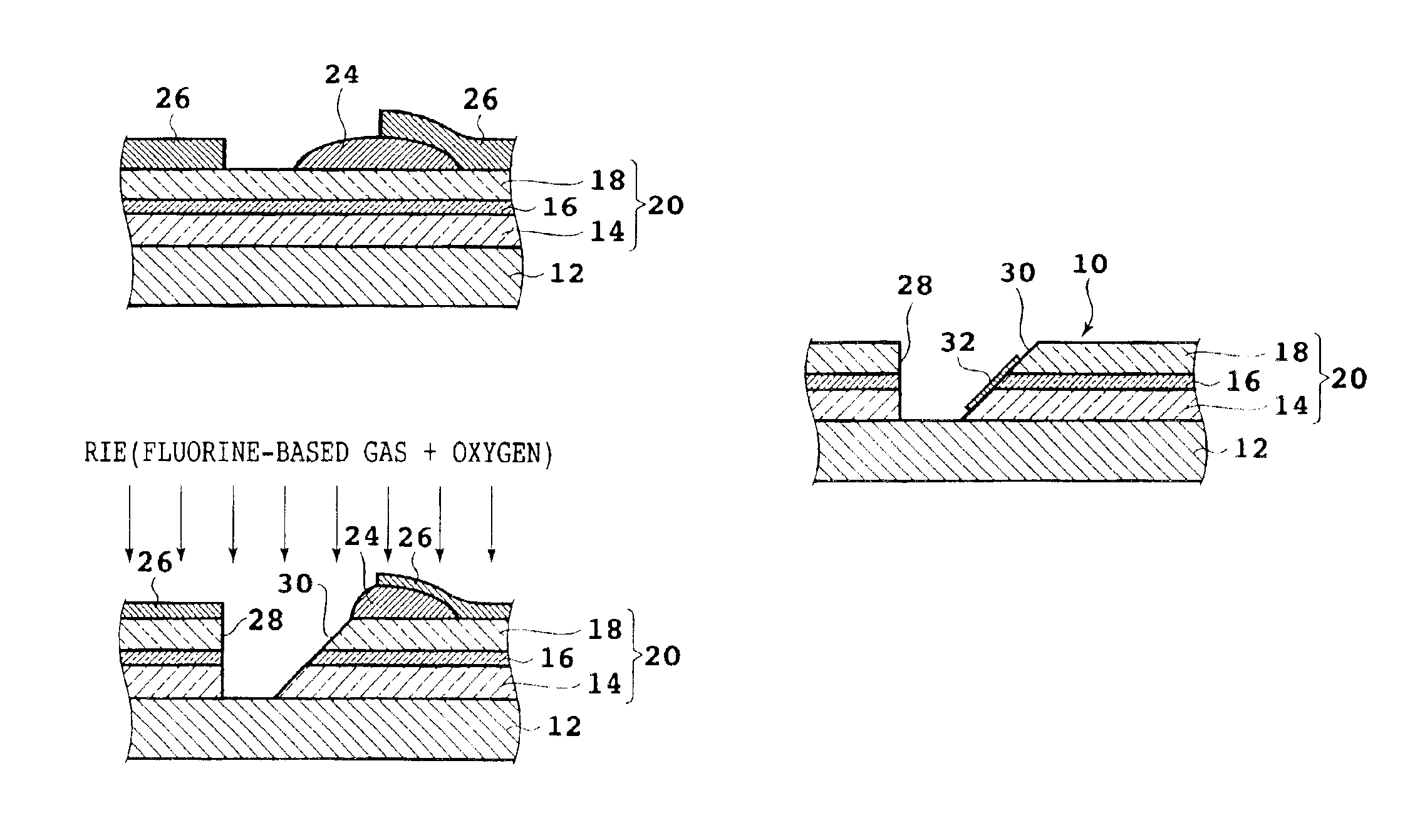 Manufacturing method for optical integrated circuit having spatial reflection type structure