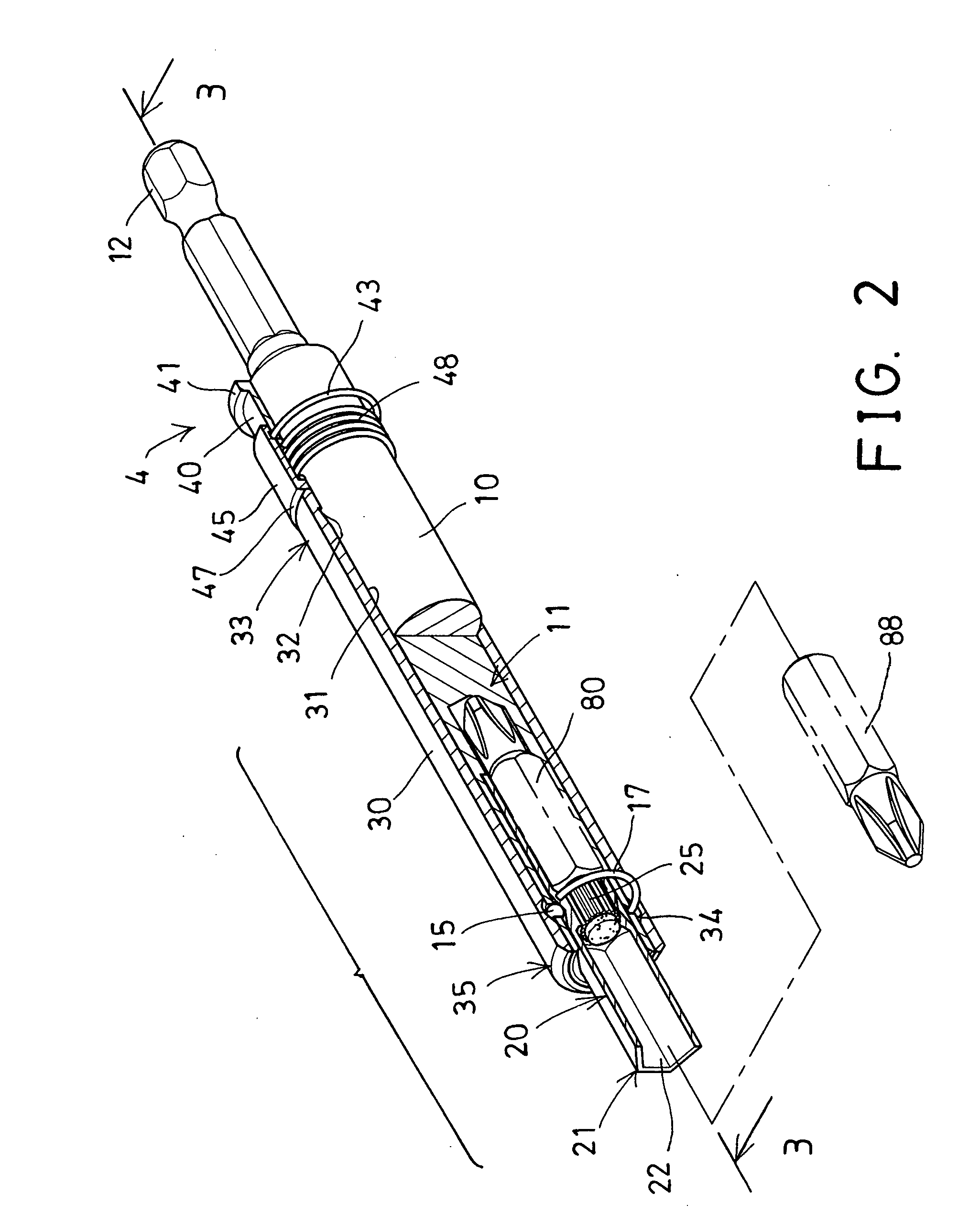 Driver tool for driving various tool members