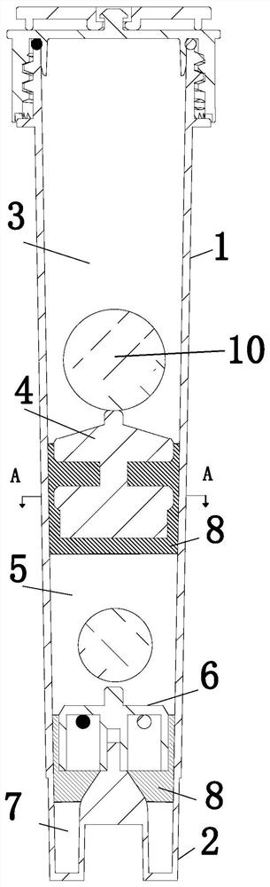 Alcohol-free nucleic acid detection reagent tube