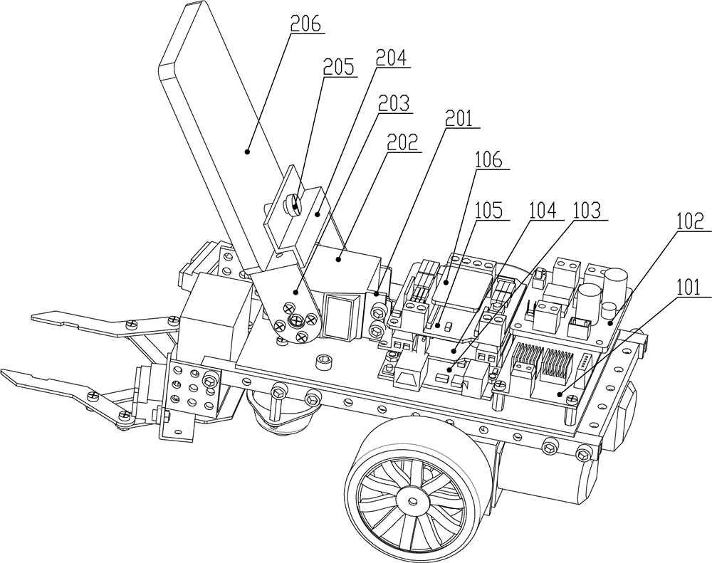 Smartphone-based wheeled soccer robot and its operating method