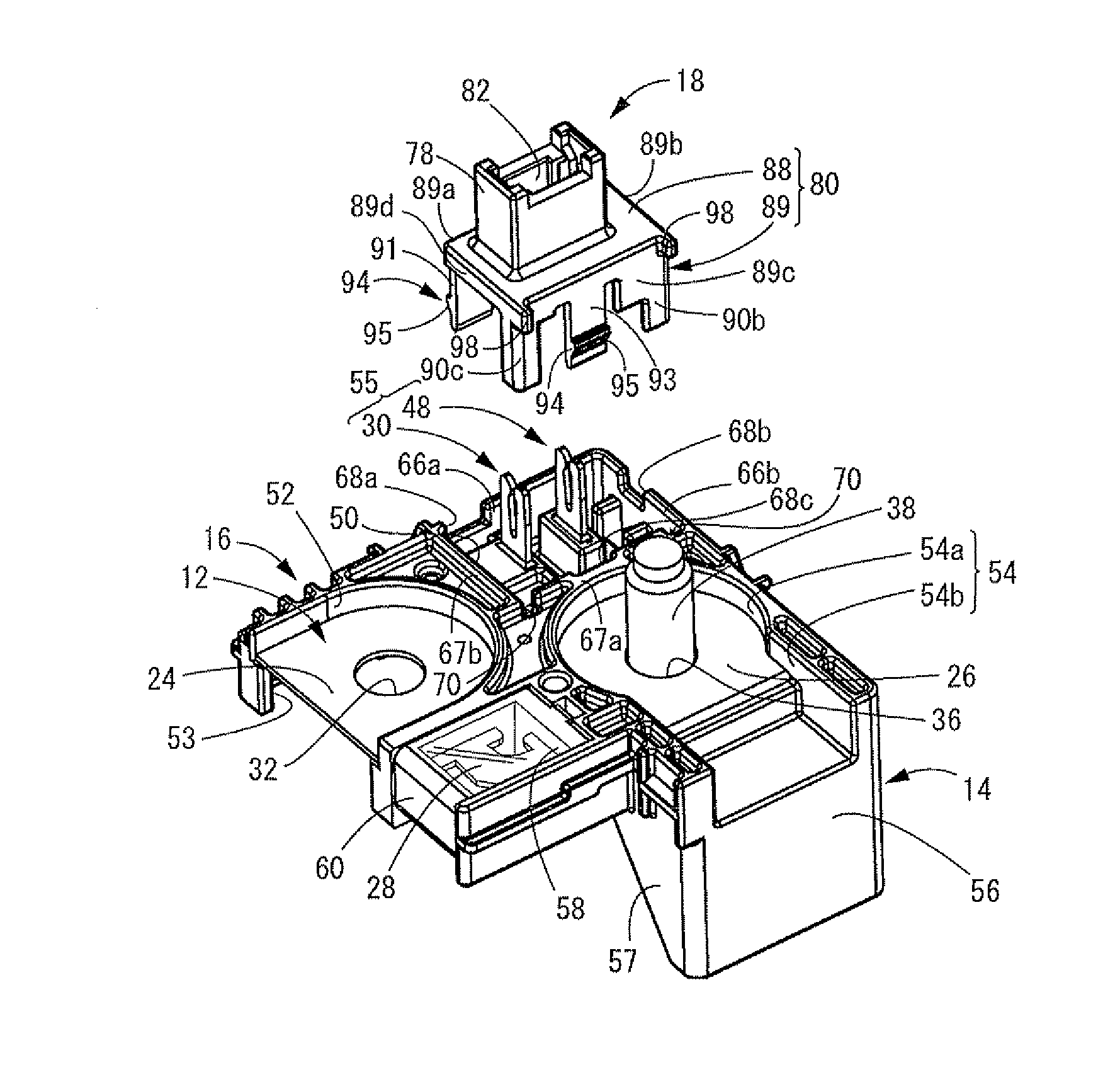 Direct-connect fuse unit for battery terminal