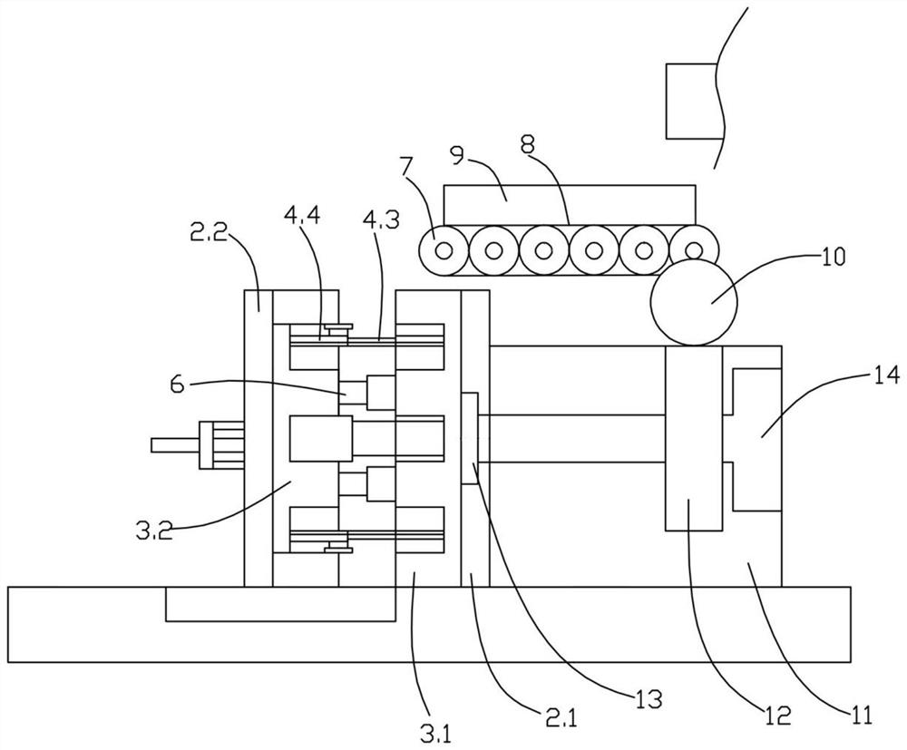 An automatic arrangement mechanism for firecracker outer cylinder