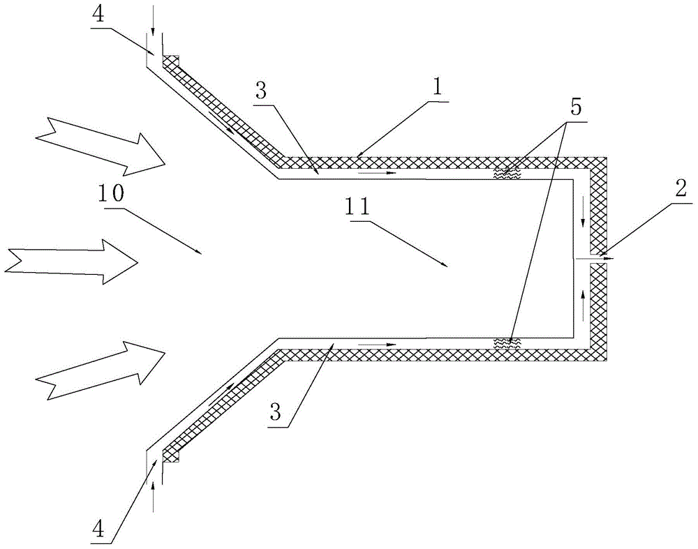 A two-stage solar heat absorber